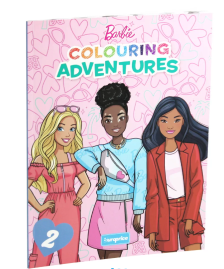 MÅLARBOK BARBIE ÄVENTYR