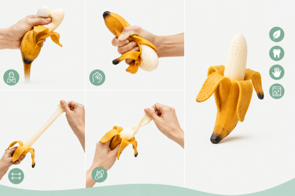 SQUEEZLES BANANA 17 CM